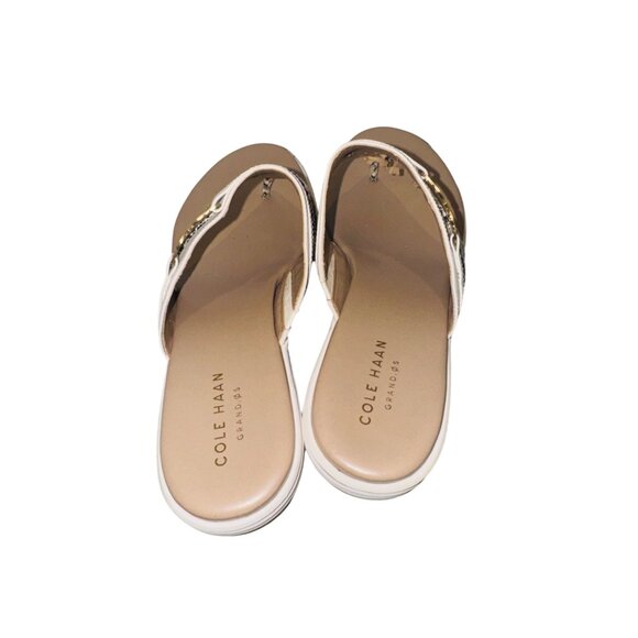 COLE HAAN SIGNATURE GRAND OS WEDGE SANDALS WOMENS MULTICOLOR SNAKE PRINT 8 - Picture 12 of 13